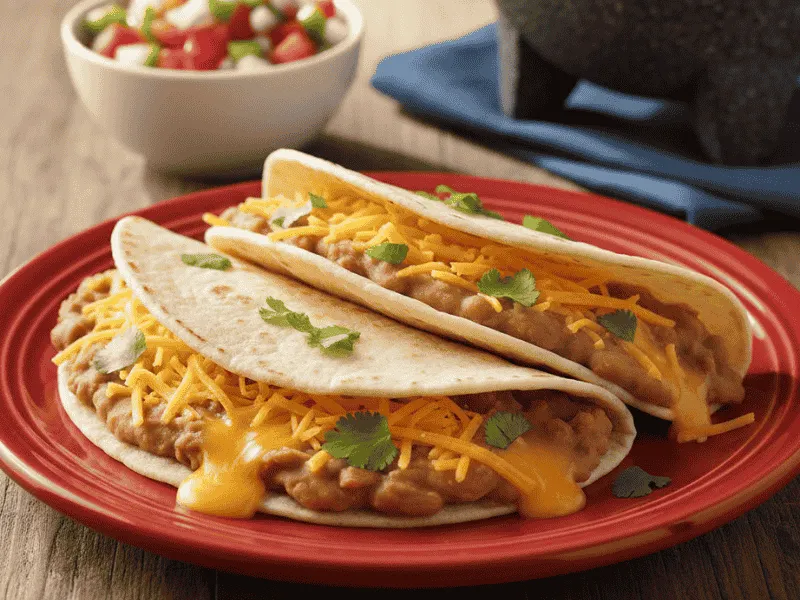 Classic Beans & Melted Cheese Burrito