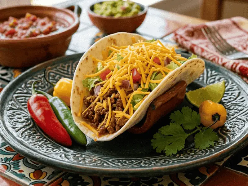 Soft Style Beef or Chicken Taco