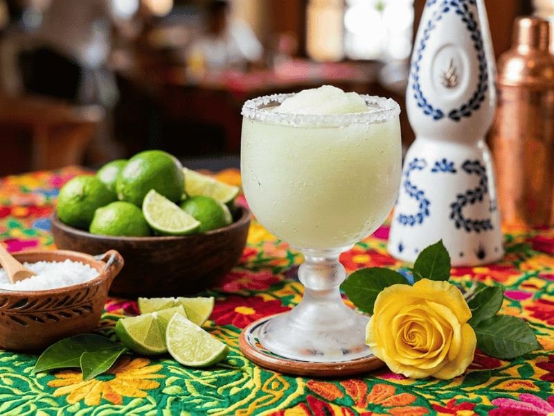 Frozen Lime Margarita
